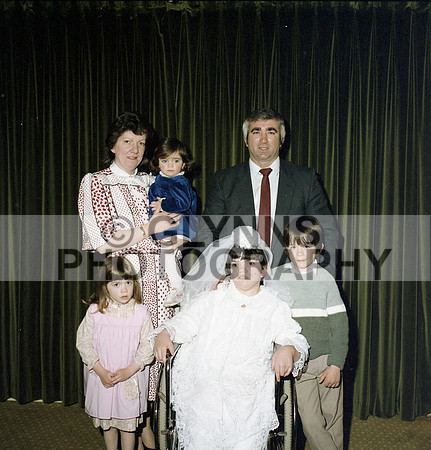 Castlerea Communion 1986 0180
