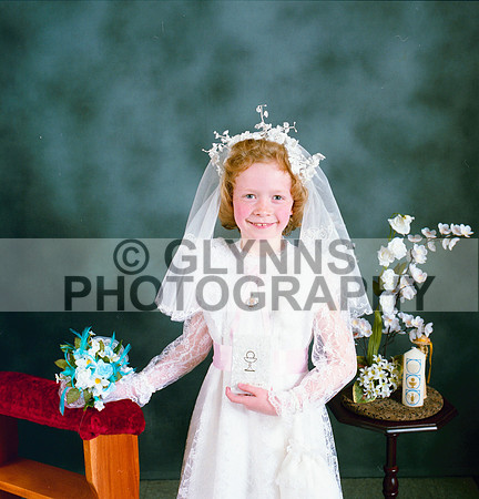 Castlerea Communion 1986_0108