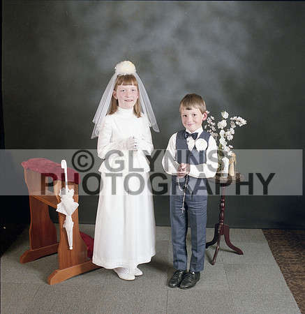 Castlerea Communion 1986 0152