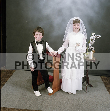 Castlerea Communion 1986 0131