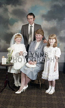 Castlerea Communion 1985 0039