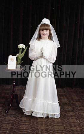 Castlerea Communion 1985 0036