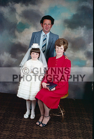 Castlerea Communion 1985 0042