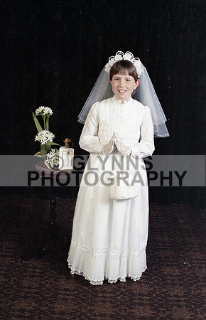 Castlerea Communion 1985 0054
