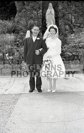 Gilligan, Leo and McHugh, Peggy (Wedding - Galway) 1960 0005