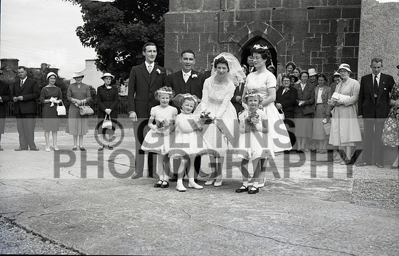 Gilligan, Leo and McHugh, Peggy (Wedding - Galway) 1960 0004