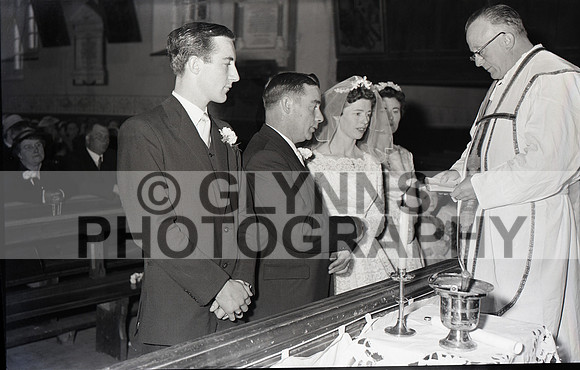 Gilligan, Leo and McHugh, Peggy (Wedding - Galway) 1960 0015