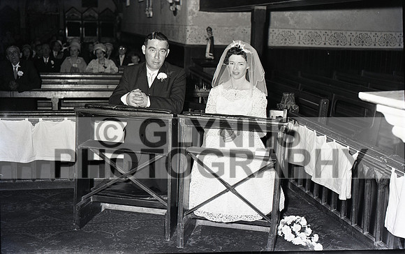 Gilligan, Leo and McHugh, Peggy (Wedding - Galway) 1960 0013
