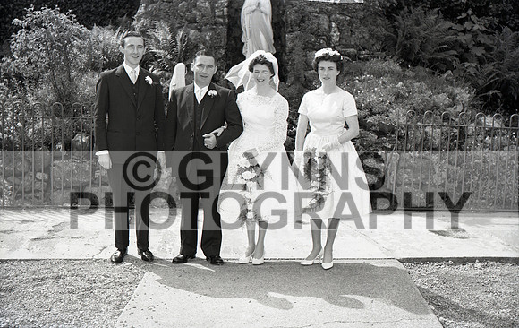 Gilligan, Leo and McHugh, Peggy (Wedding - Galway) 1960 0003