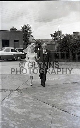 Gilligan, Leo and McHugh, Peggy (Wedding - Galway) 1960 0017