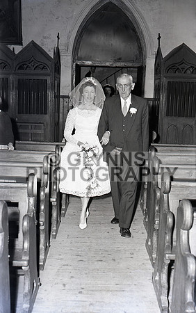 Gilligan, Leo and McHugh, Peggy (Wedding - Galway) 1960 0016