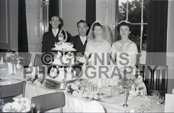 Gilligan, Leo and McHugh, Peggy (Wedding - Galway) 1960 0010