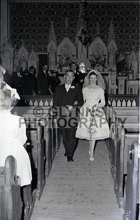 Gilligan, Leo and McHugh, Peggy (Wedding - Galway) 1960 0011