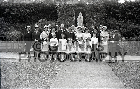 Gilligan, Leo and McHugh, Peggy (Wedding - Galway) 1960 0001