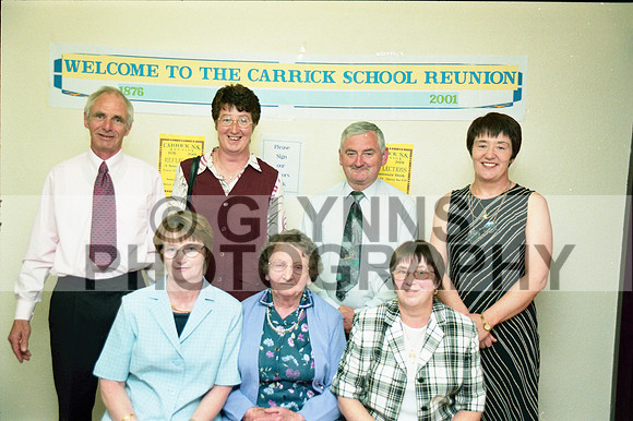 Ballinlough Carrick National School Reunion 2001 0022