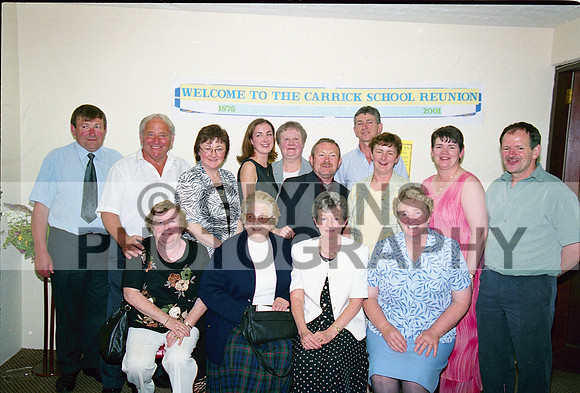 Ballinlough Carrick National School Reunion 2001 0024