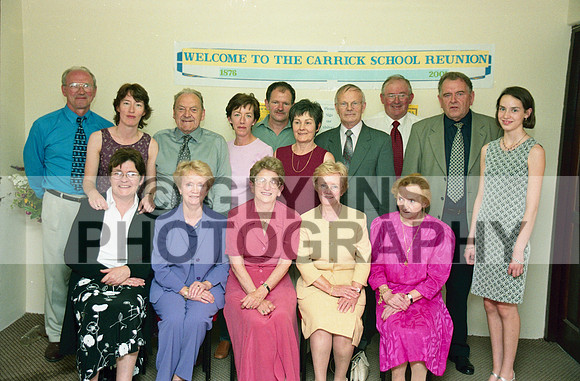 Ballinlough Carrick National School Reunion 2001 0007