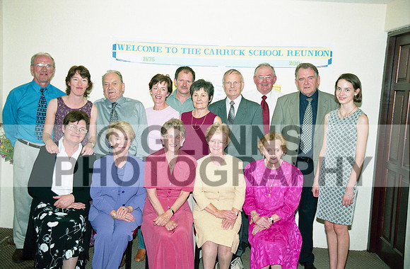 Ballinlough Carrick National School Reunion 2001 0006