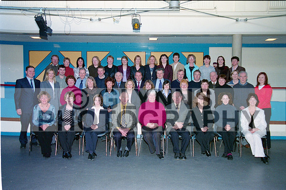 Castlerea Community School Staff 2004 0001