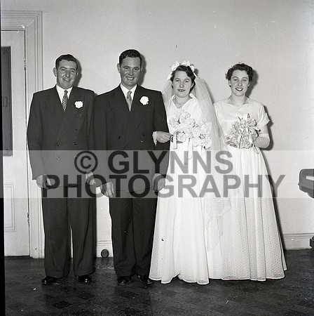 Morgan, Gerry and Hussey, Kathleen (Wedding) 20-02-1957_0018