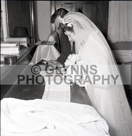 Morgan, Gerry and Hussey, Kathleen (Wedding) 20-02-1957_0007