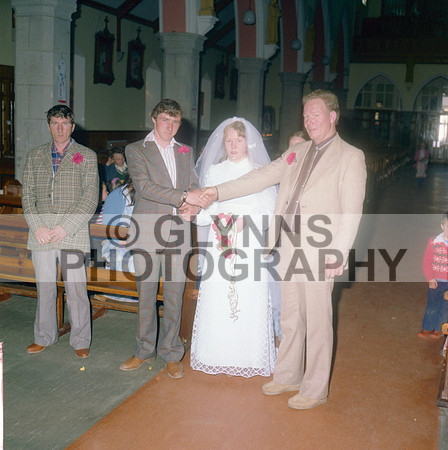 Maughan and McDonagh (Wedding - Castlerea) 15-05-1980 0002