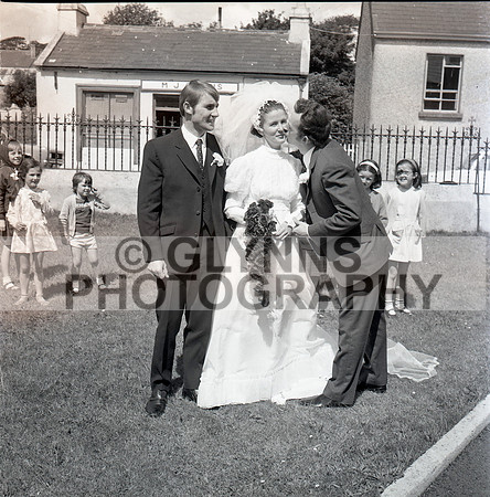 Cooke and Finnerty, Ann (Frenchpark) (Wedding) 22-07-1970_0001