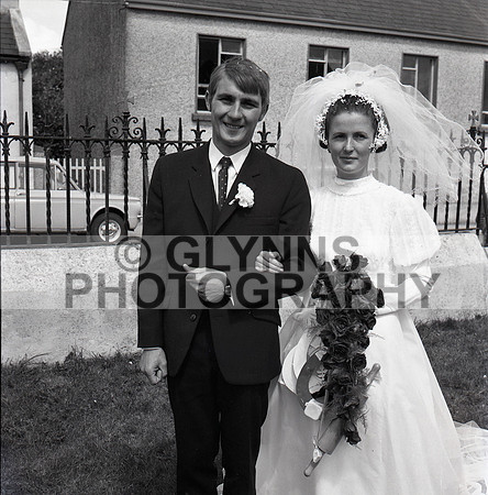 Cooke and Finnerty, Ann (Frenchpark) (Wedding) 22-07-1970_0014