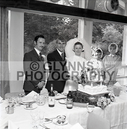 Cooke and Finnerty, Ann (Frenchpark) (Wedding) 22-07-1970_0026