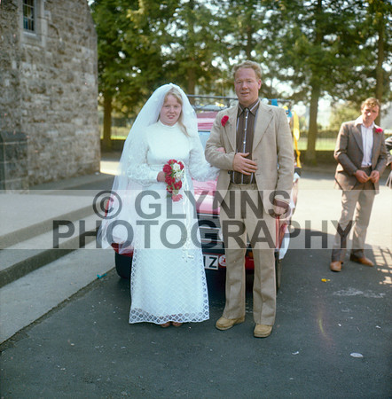 Maughan and McDonagh (Wedding - Castlerea) 15-05-1980 0003