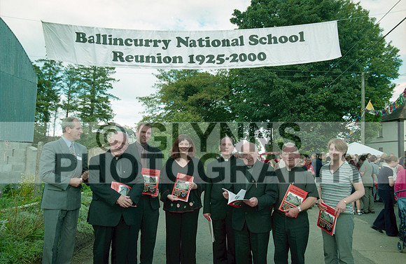 Glinsk Ballincurry National School Reunion 2000 0035
