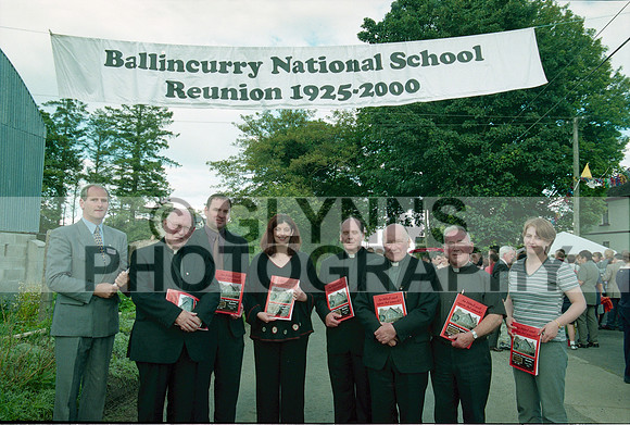Glinsk Ballincurry National School Reunion 2000 0037
