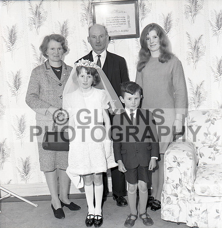 Castlerea Communion 1967 0003