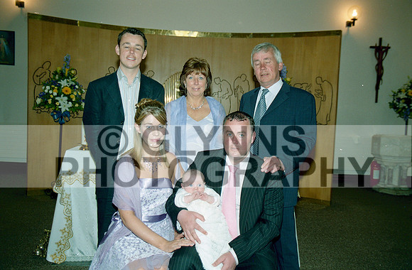 Kelly, John and Barbara (Christening - Frenchpark) 07-06-2005 0032