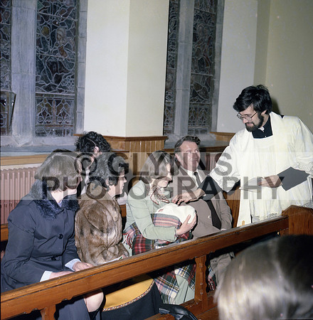 Mulvihill and Kelly and Malone (Christening) 25-11-1977 0010