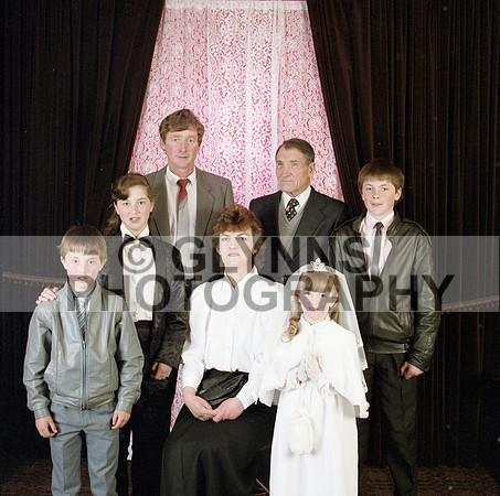 Castlerea Communion 1987 0087
