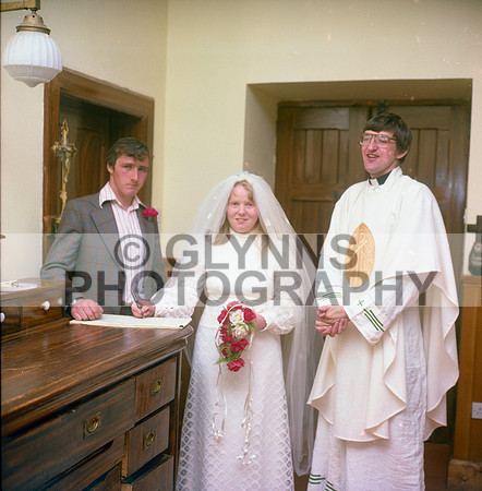 Maughan and McDonagh (Wedding - Castlerea) 15-05-1980 0011
