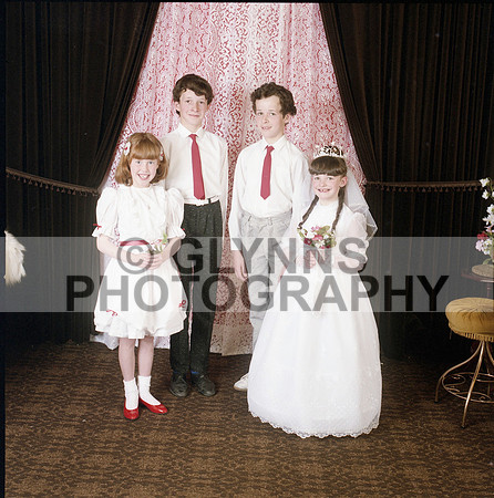 Castlerea Communion 1987 0112