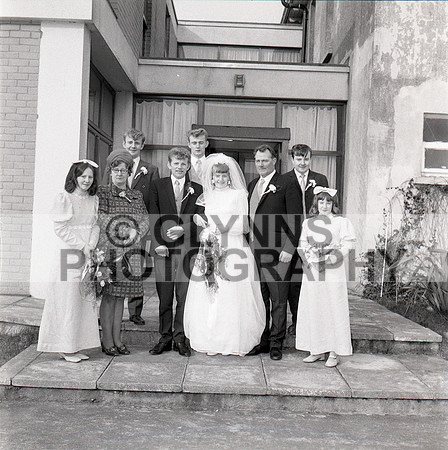 Octigan, Liam and Kelly, Mary (Wedding - Four Mile House and Tuam) 19-02-1972_0003