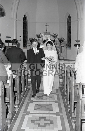 Carty, Andy and Howley, Angela (Ballygar - Wedding) 30-11-1968 0027