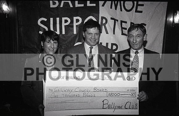 Ballymoe GAA Cheque 1999 0006
