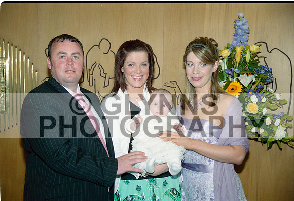 Kelly, John and Barbara (Christening - Frenchpark) 07-06-2005 0025