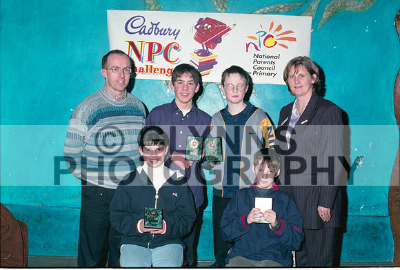 Gorthaganny School Quiz Winners 1999 0001