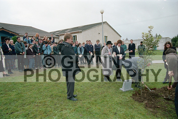 Castlerea Community School Tree Planting 1997 0002
