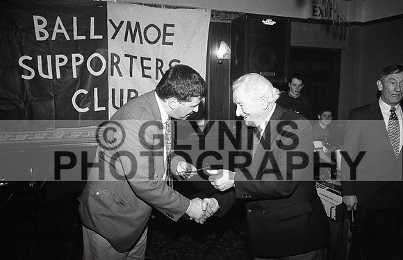 Ballymoe GAA Cheque 1999 0005