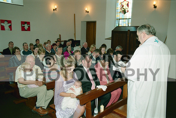 Kelly, John and Barbara (Christening - Frenchpark) 07-06-2005 0019