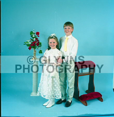 Castlerea Communion 1989 0072