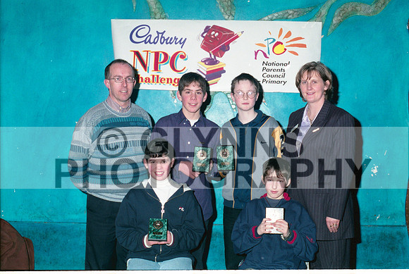Gorthaganny School Quiz Winners 1999 0002