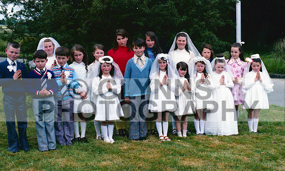 Castlerea Communion 1977_0005
