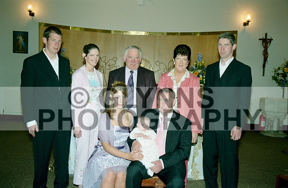 Kelly, John and Barbara (Christening - Frenchpark) 07-06-2005 0031